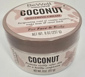 BeWell by NatureWell KOKOSNUSS BERUHIGENDE CREME für Gesicht & Körper Beruhigende Creme 8 Oz. - Bild 1 von 3