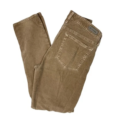 Pantalones AG Adriano Goldschmied Mari tiro alto ajustados rectos de pana talla 30 Foto 1 de 4