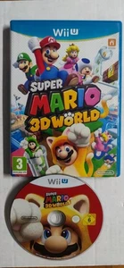 Super Mario 3D World: Nintendo Wii U Azione Videogioco Disco WUP P ARDP 2013 - Picture 1 of 12