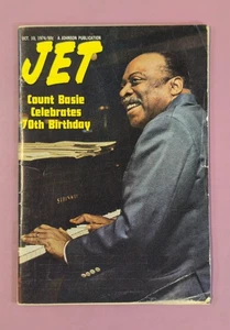 Revista JET de colección 10 de octubre 1974 Count Basie celebra 70 cumpleaños - Imagen 1 de 3