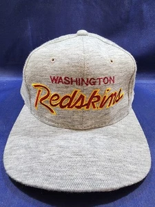 Vintage Washington Redskins Sports Specialties Hat Heather Script SnapBack Cap  - Picture 1 of 11