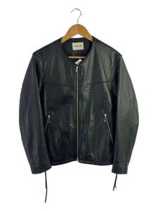 UNITED ARROWS Leather Jacket Blouson L Sheep Black Plain 1286-199-0372 Used - Picture 1 of 6
