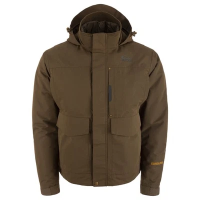 DRAKE Men's LST Hardline 3-in-1 Green Timber Hunting Jacket (DW0146-GTB) - Image 1 of 4