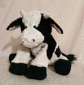 Kohl’s Cares Click Clack Moo Black White Cow Stuffed Animal Beanbag Plush 12” - Picture 1 of 7