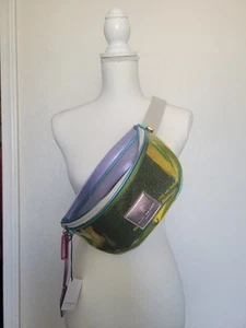 Kurt Geiger London Vinyl Southbank Belt Sling Bag Multicolor NWT $155 - Picture 1 of 12