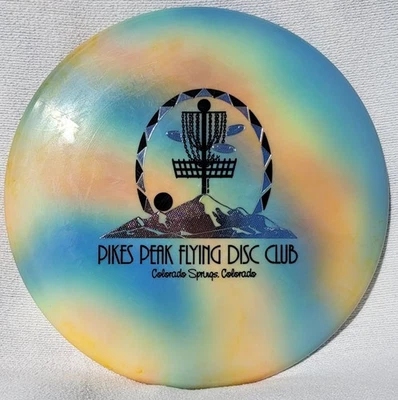 Discraft Pikes Peak Flying Disc Elite Pro MRX 172G Factory Tie-dye Multi Color - Image 1 of 4