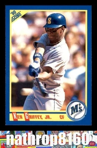 1990 Score #560 Ken Griffey Jr. HOF Baseball Card NM/NM+ Seattle Mariners 8588 - Picture 1 of 4