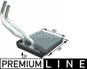 MAHLE Premium Line Interior Heater Core AH177000P for HYUNDAI TERRACAN (2001-) e - Picture 1 of 4