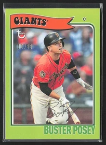 2023 TOPPS ARCHIVES #28 BUSTER POSEY /99 - Picture 1 of 2
