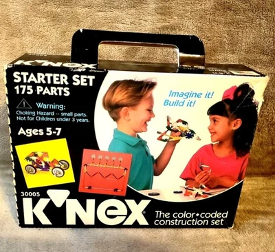 VINTAGE NEW K'NEX Starter Set 175 Pieces 1994 #30005 - Image 1 of 2