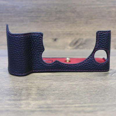 Genuine Real Leather Half Case Grip for FUJIFILM FUJI X-T5 XT5 - Image 1 of 4