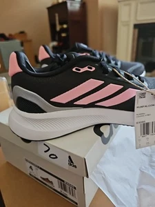adidas Kids US 4 Run Falcon 5J Running Shoes Black, Style # IE8585 - Picture 1 of 6