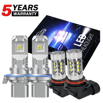 Faros antiniebla LED para Mitsubishi Eclipse 2009-2012 bombillas de haz alto y bajo Foto 1 de 4