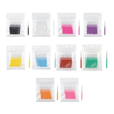 Interdental Brush Toothpick Dental Flossing Head Orals Dental Hygiene Flosser - Imagen 1 de 4