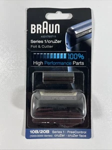 Braun Replacement Foil & Cutter Series 1 CruZer Face 10B/20B - NEW/SEALED - Picture 1 of 2