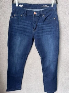 Mugsy Jeans Men 34x30 Blue Medium Wash Denim Fultons Classic Five Pocket Stretch - Picture 1 of 13