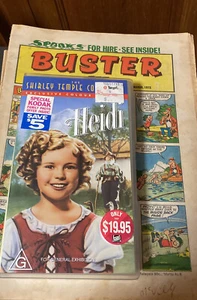 HEIDI - SHIRLEY TEMPLE - VHS VIDEO - 1937 COLOUR (New & Sealed) - Bild 1 von 6