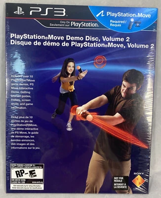 Sony PlayStation Move Demo Disc, Volume 2 PS3 Brand New Factory Sealed - Image 1 of 2