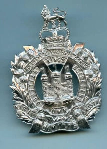 Insigne de casquette anodisé KOSB The Kings Own Scottish Borderers - Photo 1/2