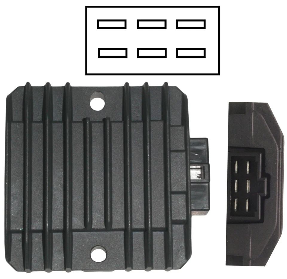 Regulador/rectificador para Kawasaki ZL 600 A Eliminator 1987 Foto 1 de 1