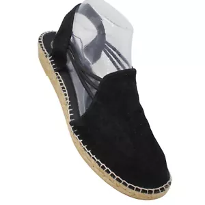 Toni Pons Damen-Slipper-Sandalen Größe 10,5 Nuria schwarz aus Wildleder - Bild 1 von 16