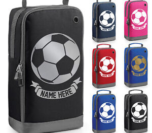 Personalised Football Boot Bag Childrens Footy Ball Any Name Kids PE Sports Kit