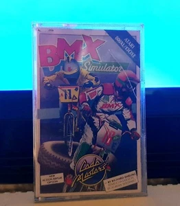 Atari 8-bit 800XL 65XE Game Casette Tape BMX Simulator Working 🕹 - Picture 1 of 7