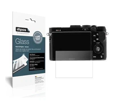 Protector Pantalla para Sony Cyber-Shot DSC-RX1R II Mate Flexible 9H dipos Foto 1 de 4