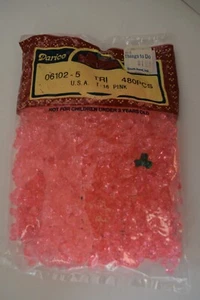 Darice Craft Supplies - 06102-5 - Tri Beads - 480 piezas - T-16 - Rosa - Imagen 1 de 3