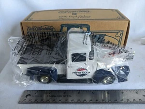 VTG NIB MIB ERTL 1:24 1956 FORD PICKUP TRUCK PEPSI DELIVERY #F485 BANK RARE - Picture 1 of 9