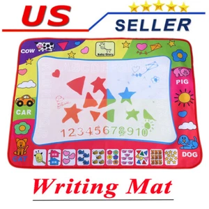 New Kids Water Mat Drawing Painting Writing Mat Board Magic Pen Doodle Gift Toy - Picture 1 of 12