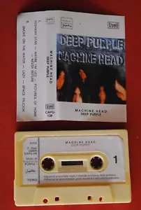 DEEP PURPLE MACHINE HEAD RARE EXYUGO CASSETTE TAPE - Picture 1 of 2