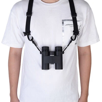 Optics Binocular Harness Strap Adjustable Stretchy with 2 Loop Connectors
