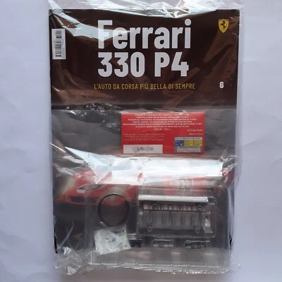 COSTRUISCI LA FERRARI 330 P4 IN SCALA 1:8 VOLUME 6 +FASCICOLO CENTAURIA EDICOLA - Immagine 1 di 3