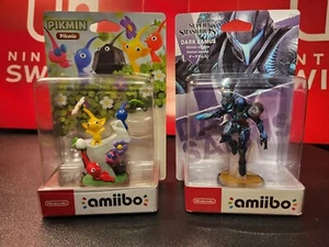 Nintendo amiibo 2 Lot: Pikmin & Dark Samus - Picture 1 of 2