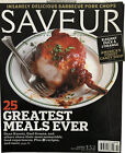 Saveur Mag Oct 2010 tolle Mahlzeiten BBQ Schweinekoteletts Ente a L'Orange Beste Süßwarenläden
