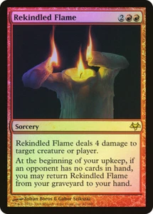 MTG FOIL Rekindled Flame - Eventide #61 - Picture 1 of 1