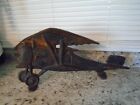 Cast Iron Vintage Airplane Door Stop  # N 142 On Tail