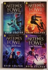 Artemis Fowl Book Lot of 4 by Eoin Colfer UK Trade Paperback PB Books - Picture 1 of 4