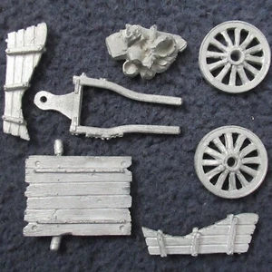 Dorfbewohner Gepäckzug Wagen Bugman's Citadel Warhammer Armee Ral Partha Grenadier - Bild 1 von 2