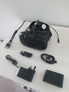 BOXED HTC Vive VR Virtual Reality Headset HMD + Link Box & all Cables