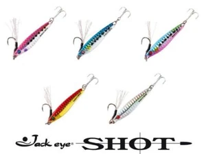 Hayabusa Jack Eye Shot Lure-60g Casting Spoon/Jig with Hooks 2 Different Colors - Picture 1 of 4