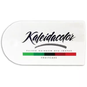 Tsukineko KALEIDACOLOUR INK PAD Rainbow Multicolour 19 Fruitcake Christmas Red - Foto 1 di 8