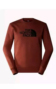 The North Face Men's Sweatshirt Jumper Cotton Brown Size XXL Bnwt North Face ! - Picture 1 of 2