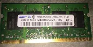 Samsung 512MB M470T6554CZ3 - Afbeelding 1 van 1