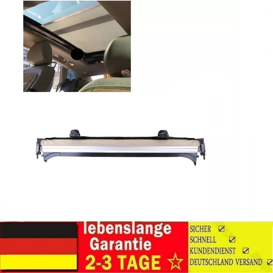 für 2008-2018 VW Tiguan Sharan 1K9877307 Panoramadach Schiebedach Rollo Beige - Bild 1 von 4