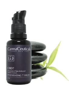CannaCeuticals REGENERATING 7 SERUM Luxury Skin Care 30ml Time Released Delivery - Picture 1 of 6