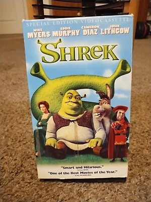 Vintage Vhs Shrek Special Edition Box Variant  - Image 1 of 3