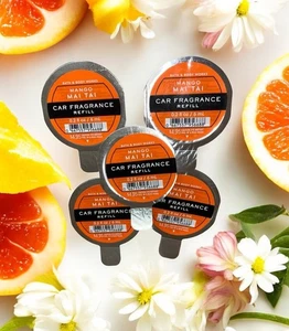 x5 Bath & Body Works Mango Mai Tai Car Fragrance Refill Lot - Picture 1 of 6