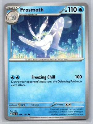 Frosmoth #046/162 SV05: Temporal Forces Common - Pokemon Cards G36 - Image 1 of 2